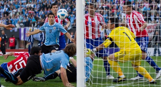 Copa América 2011: Uruguai 3x0 Paraguai. Foto: AFA/divulgação