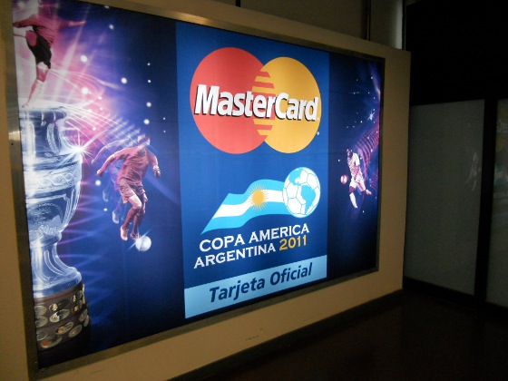 Copa América 2011, no Aeroparque. Foto: Cassio Zirpoli/Diario de Pernambuco