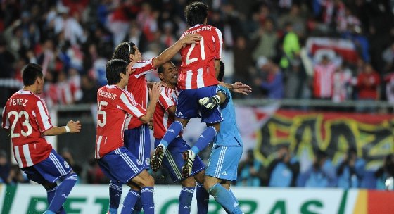 Copa América 2011: Uruguai x Paraguai. Foto: AFAqdivulgação