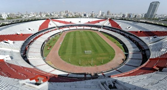 Estádio Monumental de Nuñez, em Buenos Aires. Foto: AFA/divulgação