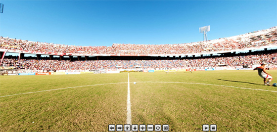 Estádio do Arruda em 360 graus