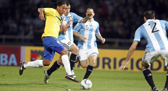 Superclássico das Américas 2011: Argentina 0 x 0 Brasil. Foto: CBF/divulgação
