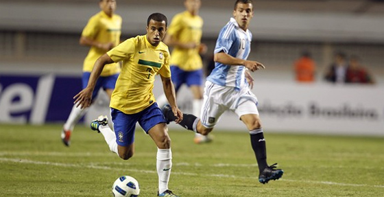 Superclássico das Américas 2011: Brasil 2 x 0 Argentina. Foto: CBF/divulgação