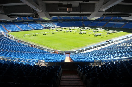 Estádio Santiago Bernabéu, do Real Madrid. Foto: Cassio Zirpoli/Diario de Pernambuco