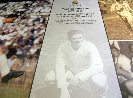 Puskas, o "maior" goleador do mundo, segundo o Real Madrid. Foto: Cassio Zirpoli/Diario de Pernambuco