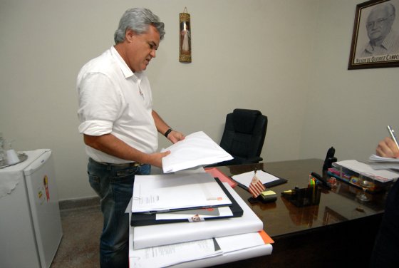 André Campos e as propostas para os Aflitos. Foto: Ricardo Fernandes/Diario de Pernambuco