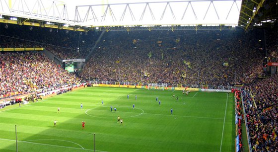 Estádio Signal Iduna Park, em Dortmund