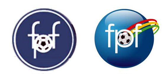 Logotipos antigos da FPF