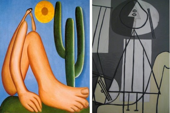 Abaporu e Picasso