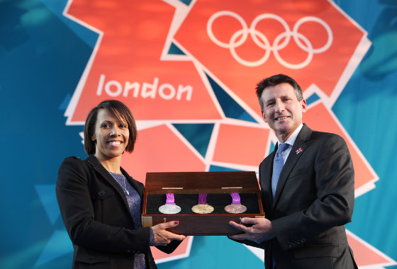 Medalhas dos Jogos Olímpicos de 2012. Foto: Getty Imagens/divulgação
