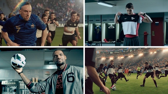 Campanha da Nike: "My time is now"