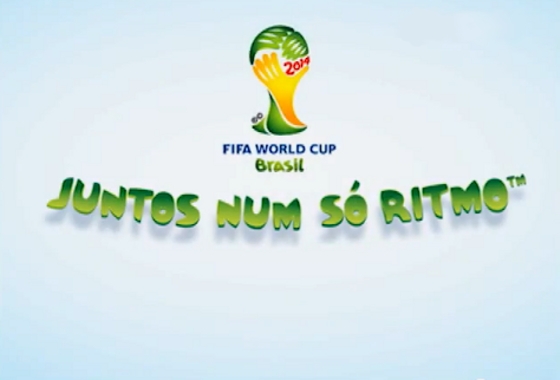 Slogan oficial da Copa do Mundo de 2014