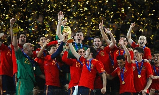 Copa do Mundo 2010, final: Espanha 1x0 Holanda. Foto: Figa/divulgação