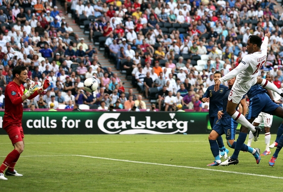 Eurocopa 2012: Inglaterra 1x1 França. Foto: Uefa/divulgação