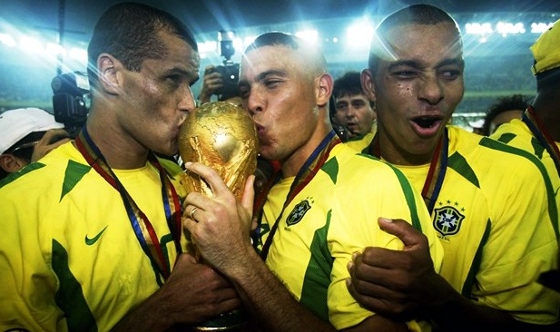 Copa do Mundo 2002: Brasil 2 x 0 Alemanha. Foto: Fifa/divulgação