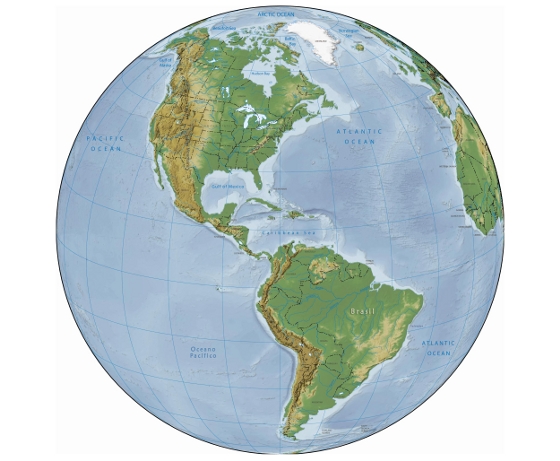 Américas do Norte, Central e do Sul