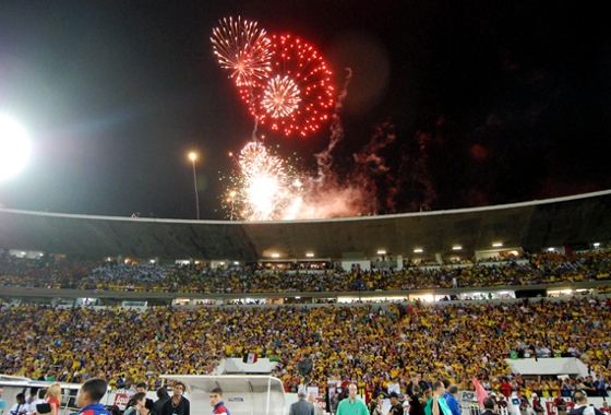 Eliminatórias da Copa do Mundo, 2009: Brasil 2x1 Paraguai. Foto: Riicardo Fernandes/Diario de Pernambuco