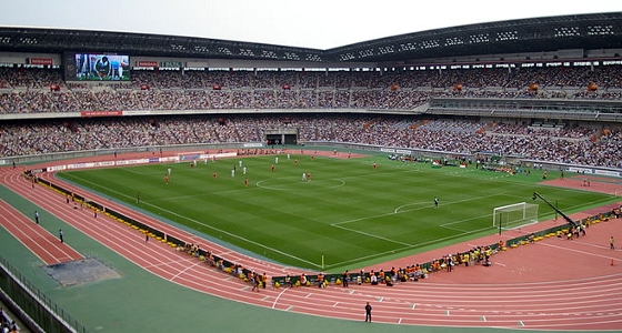 Estádio Internacional de Yokohama em 2002