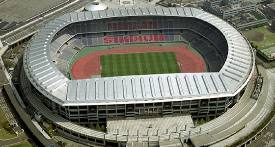Estádio Internacional de Yokohama em 2002