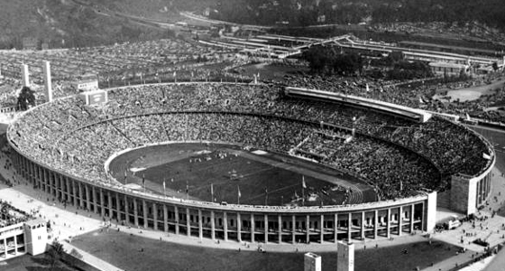 Estádio Olímpico de Berlim em 1936