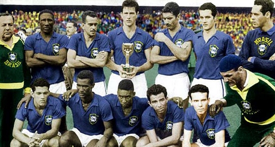 Copa do Mundo 1958, final: Brasil 5x2 Suécia
