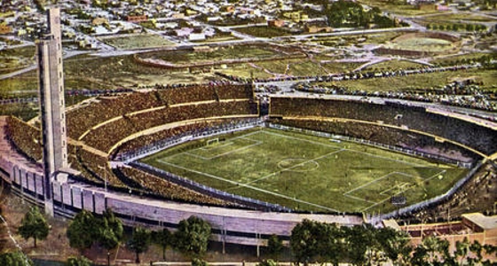 Estádio Centenário, em Montevidéu, em 1930