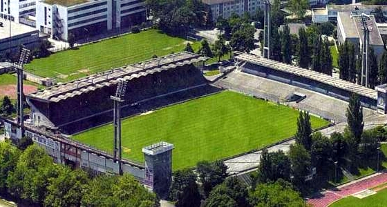 Antigo estádio Wankdorf, em Berna
