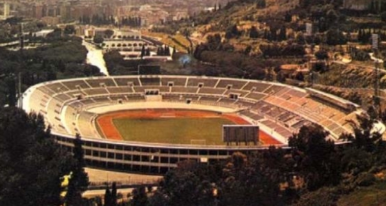 Estádio Olímpico de Roma em 1960