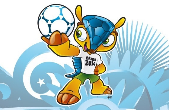 Mascote da Copa do Mundo 2014. Crédito: Fifa/divulgação