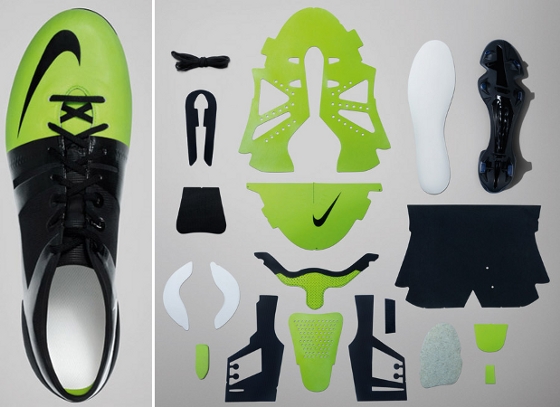 Chuteira Green Speed, da Nike. Crédito: Nike/divulgação