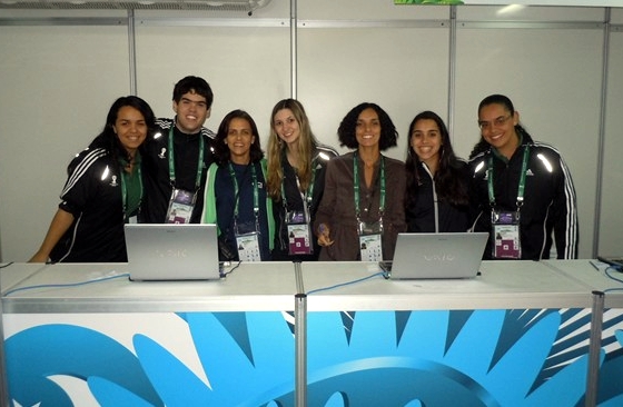 Voluntários da Copa do Mundo do Brasil em 2014. Foto: Fifa/divulgação