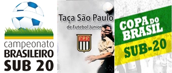 Torneios Sub 20: Brasileiro, Copa São Paulo e Copa do Brasil