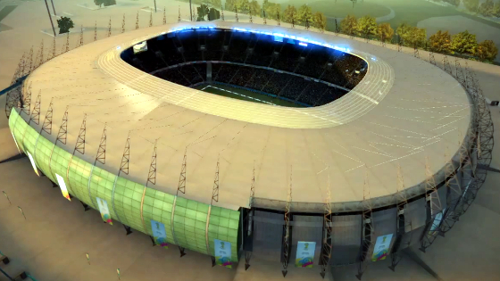 Castelão. Crédito: game Fifa World Cup 2014/EA Sportsa