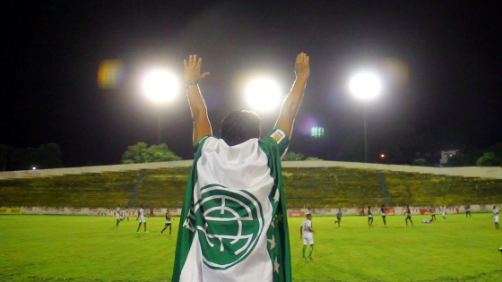 Jogo do América no Campeonato Pernambucano de 2014. Crédito: Brenno Costa/DP/D.A Press