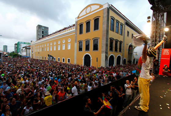 Festa do Quanta Ladeira no palco Rec-Beat, no carnaval 2013. Foto: Ricardo Fernandes/DP/D.A Press