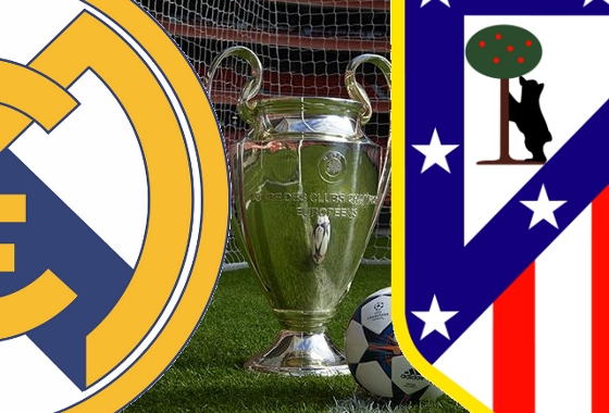 Final da Liga dos Campeões da Uefa 2014: Real Madrid x Atlético de Madri. Arte: Cassio Zirpoli/DP/D.A Press