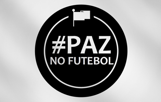 Campanha da Arena Pernambuco pedindo paz nos estádios