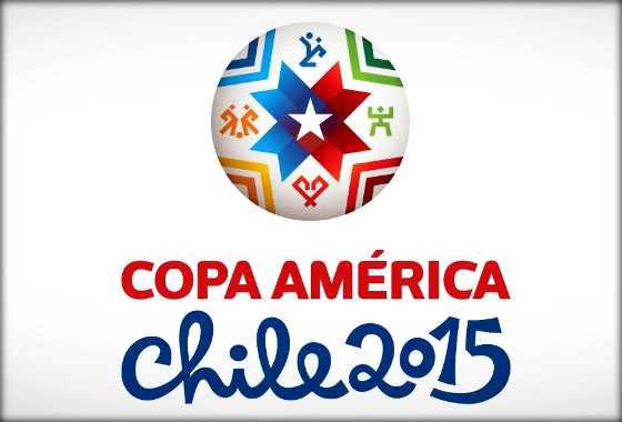 Logotipo oficial da Copa América de 2015