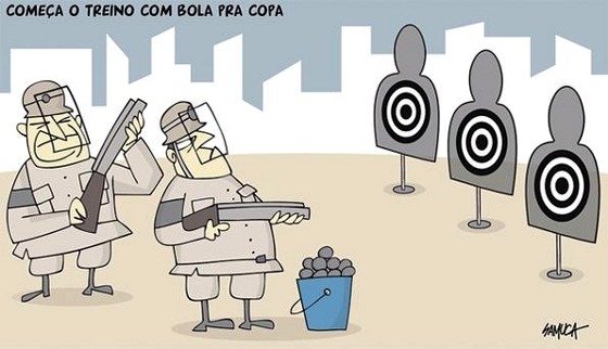 Charge do Diario de Pernambuco no dia 22/05/2014. Arte: Samuca/DP/D.A Press