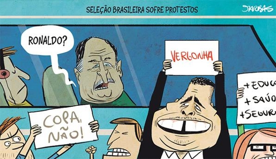 Charge do Diario de Pernambuco no dia 27/05/2014. Arte: Jarbas Domingos/DP/D.A Press