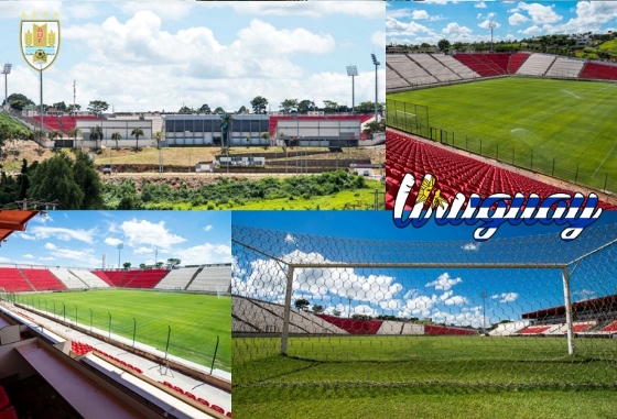 Local de treinamento do Uruguai na Copa do Mundo de 2014. Crédito; Site oficial da Conmebol