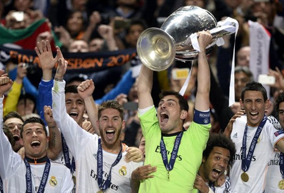 Liga dos Campeões da Uefa de 2014, final: Atlético de Madri 1x4 Real Madrid. Foto: Site Oficial da Uefa (www.uefa.com)