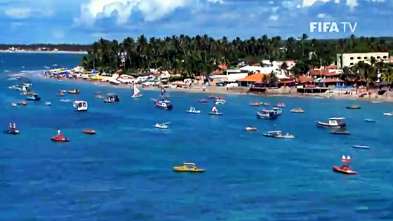 O Grande Recife no vídeo oficial da subsede para a Copa do Mundo de 2014. Crédito: Fifa/youtube