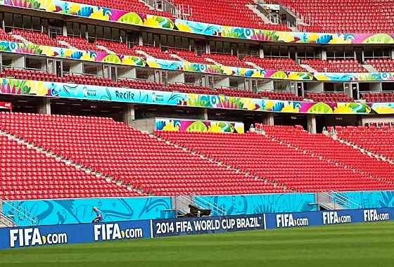 Arena Pernambuco na Copa do Mundo de 2014