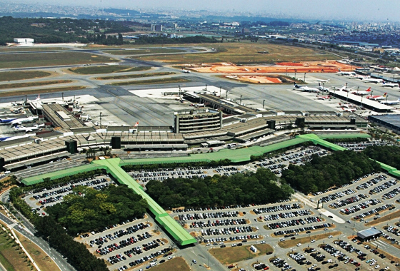 Aeroporto Internacional de Guarulhos. Foto: Infraero/divulgação
