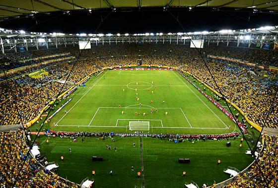 Maracanã na Copa das Confederações. Foto: Fifa