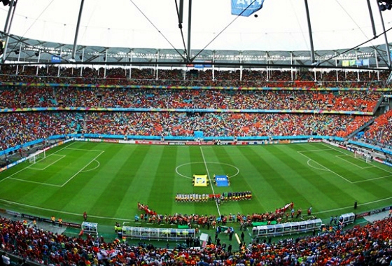 Copa do Mundo de 2014, fase de grupos: Espanha 1 x 5 Holanda. Foto: Jeff Gross/Getty Images/Fifa