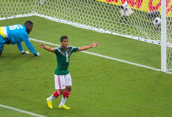 Copa do Mundo 2014, fase de grupos: México 1x0 Camarões. Foto: Miguel Tovar/Getty Image