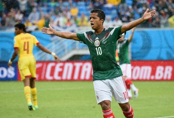 Copa do Mundo 2014, fase de grupos: México 1x0 Camarões. Foto: Matthias Hangst/Getty Images