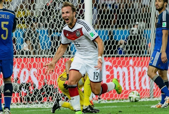 Final da Copa do Mundo de 2014: Alemanha 1 x 0 Argentina. Foto: Matthias Hangst/Fifa/Getty Images